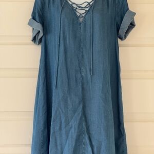 Denim Blue Casual Dress